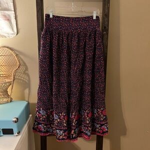 Natural Life Floral Maxi Skirt